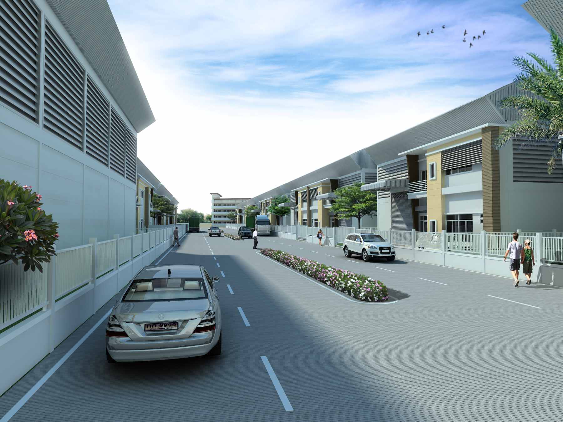 โครงการ THE WEALTH  KLONG 8 (ลำลูกกาคลอง 8 โรงงานให้เช่า พร้อม สำนักงานออฟฟิศ-โกดังแฝด)